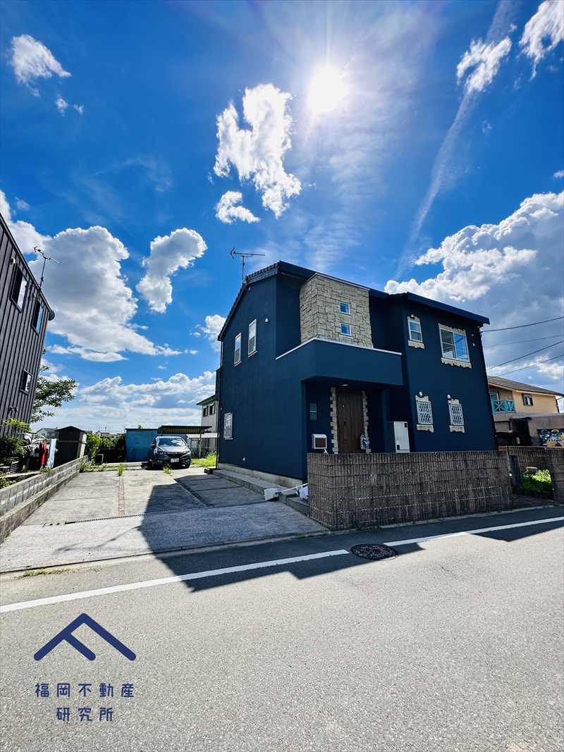 筑前町松延　戸建ての外観パース