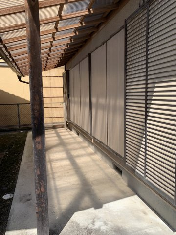 東熊堂借家の庭