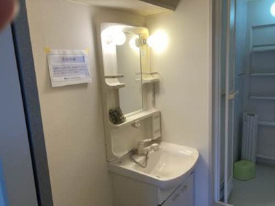 【洗面所】 | Uハイツアベニール | 忙しい朝には欠かせない洗面所です