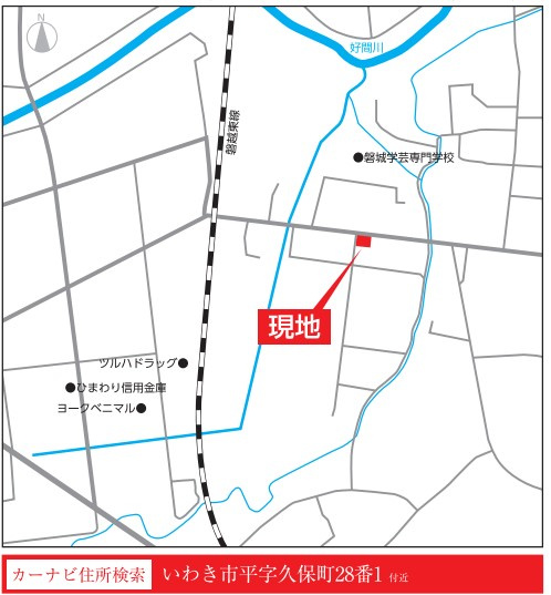 平7期2棟の地図|ご参照ください。