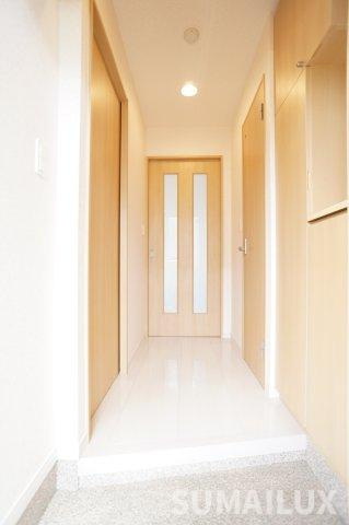 熊本市中央区九品寺４丁目の賃貸マンションの玄関