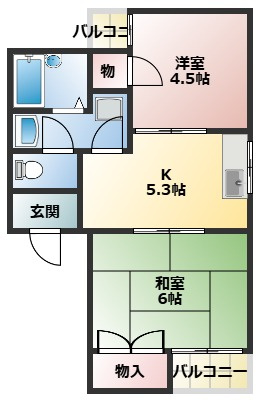 【間取り】 | 石戸マンション