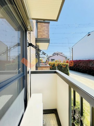 フローラリッシュのバルコニー|※同建築会社施工の別物件の写真です