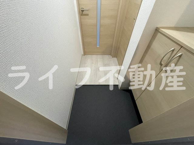 badge　nagaseの玄関|シンプルで使いやすい玄関です