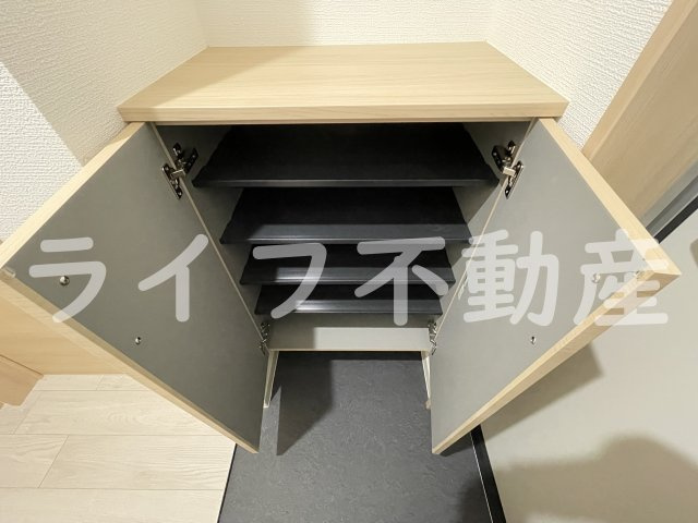 badge　nagaseの収納|専用の収納スペースです
