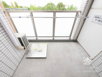 【バルコニー】 | エクセレント上新２０ | お洗濯にも便利なバルコニー付き