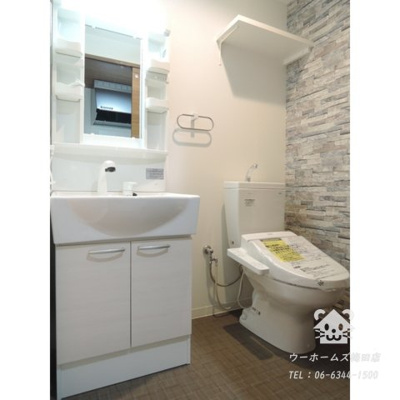 【独立洗面台】 | Wins Court Utajima | 独立洗面化粧台付き