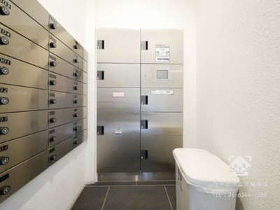 【その他共用部分】 | ラシュレエグゼ夕陽丘 | 宅配ボックス