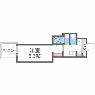 【間取り】 | ファーストフィオーレ九条Ⅱ | 間取り