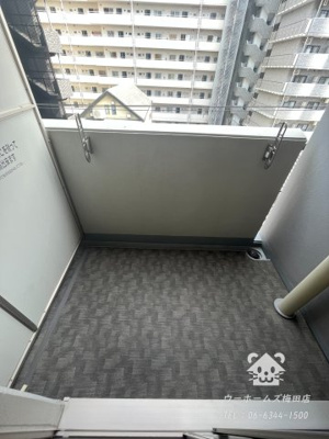 【バルコニー】 | エスリード新大阪NORTH | 陽当たり良好なバルコニーです