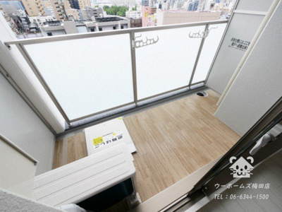 【バルコニー】 | エスリードレジデンス大阪グランノースⅡ | 陽当たり良好なバルコニーです