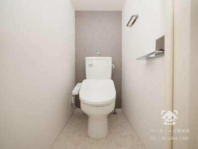 【トイレ】 | エスリードレジデンス大阪グランノースⅡ | シンプルで使いやすいトイレです