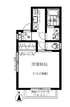 【間取り】 | リトルフォレスト-女性限定-