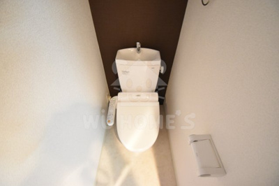 【トイレ】 | プレサンス野田阪神駅前ザ・プレミアム | 清潔感のあるトイレです