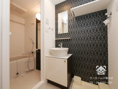 【独立洗面台】 | エスリード難波ザ・ゲート | 独立洗面化粧台付き