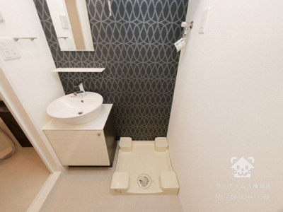 【設備】 | エスリード難波ザ・ゲート | 洗濯機置場