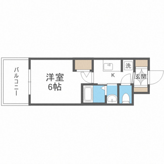 【間取り】 | エステムコート大阪WESTⅡ