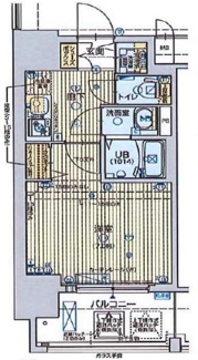 【間取り】 | フォーリアライズ阿波座ウエスト