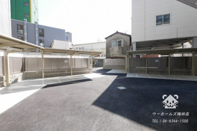 【その他共用部分】 | MELDIA CREST TAPP NAMBA-WEST | バイク置き場