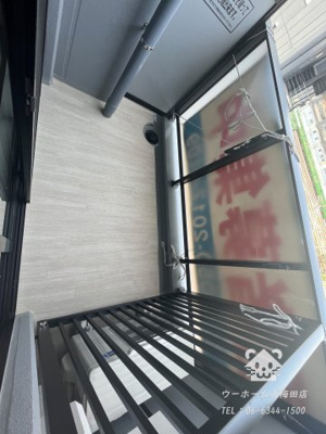 【バルコニー】 | バウスフラッツ新大阪 | 広々としたバルコニーです