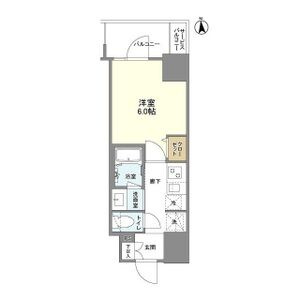 【間取り】 | バウスフラッツ新大阪 | 間取りです