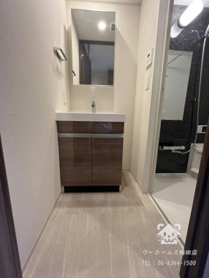 【独立洗面台】 | バウスフラッツ新大阪 | 朝の身支度には欠かせない独立洗面化粧台