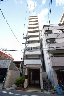 【外観】 | プレジオ東天満 | 外観は落ち着いています