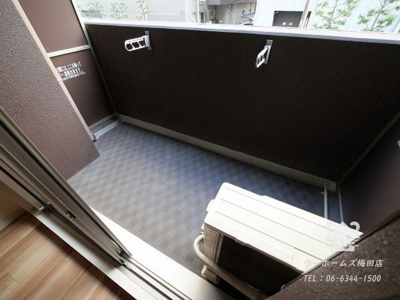 【バルコニー】 | スプランディッド淀屋橋DUE | 落ち着いた時間を過ごせるバルコニーです