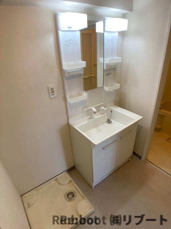 サントミグランドールマンションの洗面所