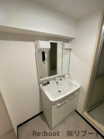 サントミグランドールマンションの洗面所