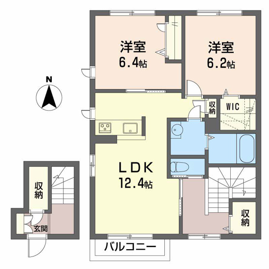 【間取り】 | シャーメゾン浜の宮
