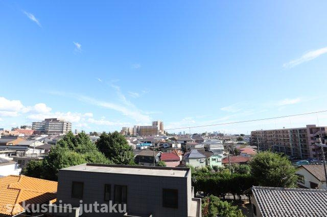ライオンズガーデン津田沼の展望|5階部分につき眺望良好