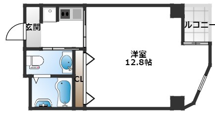 【間取り】 | ラークスパ岡町