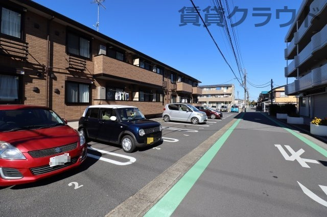 エアフォルクの駐車場|駐車スペースもあります