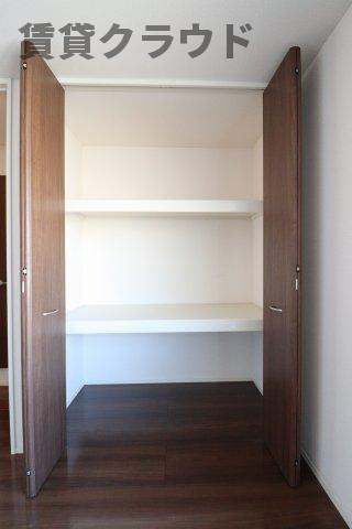 エアフォルクの収納|大きなものも収納できそうです