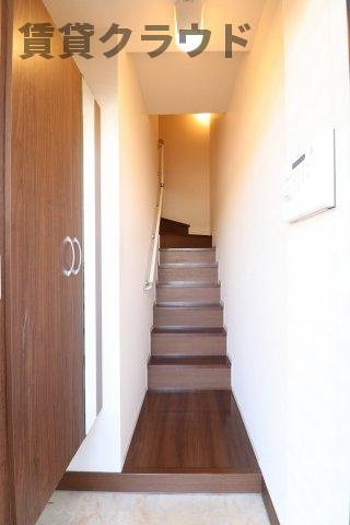 エアフォルクの玄関|明るい玄関です