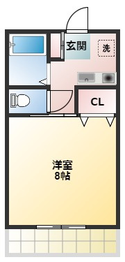 きよすみハイツの間取り