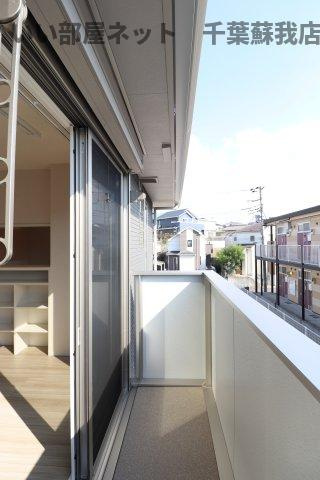 ファミリア蘇我のバルコニー