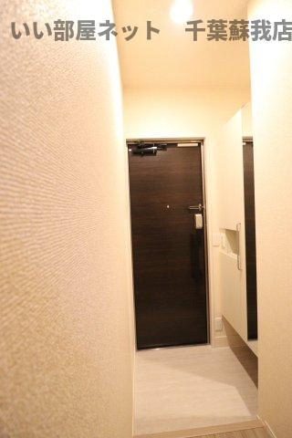 ファミリア蘇我の玄関