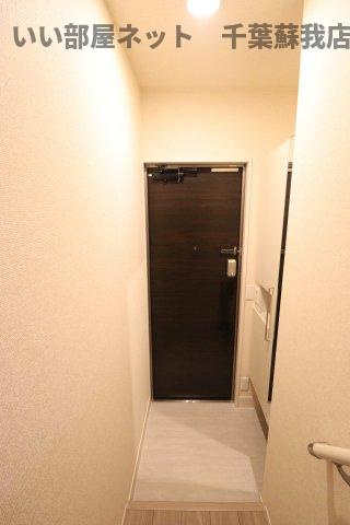 ファミリア蘇我の玄関