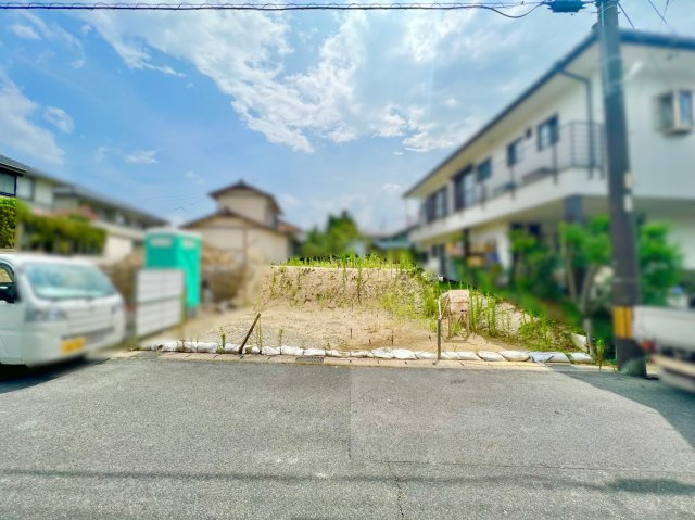 日進市岩崎町芦廻間土地の前面道路含む現地写真