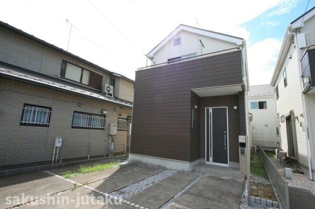 藤崎４丁目　中古戸建の外観|藤崎４丁目　2014年建築　４ＬＤＫ＋小屋根裏収納＋カースペース２台　東側４ｍ公道面　