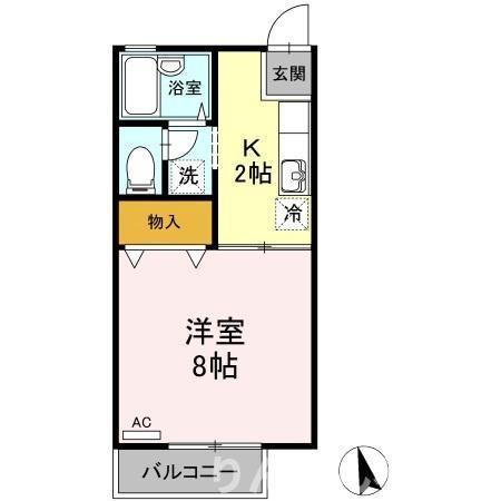 【間取り】 | セザール昭和