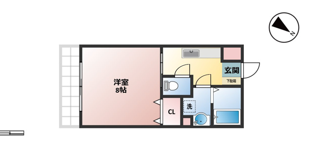 【間取り】 | ウエストコート中津