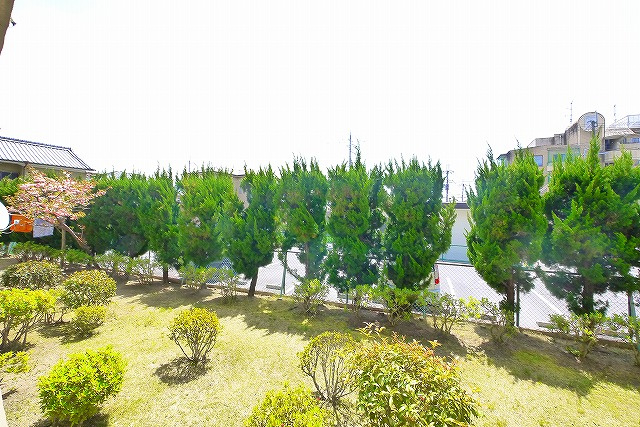 若草マンションの展望|お部屋からの眺めはこんな感じ。