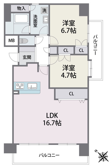 【間取り】