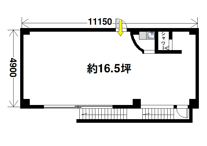 ふくもりビルの間取り