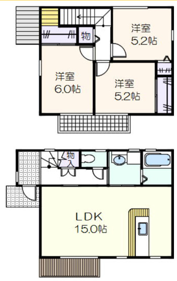 【間取り】 | OUR HOUSE