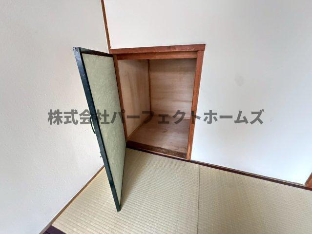 小倉町テラスハウスの収納|たっぷりとした収納スペースです