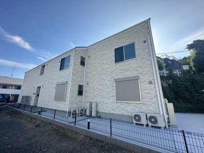 【外観】 | ウィステリア/大曽根台 | 2階建ての新築アパート♪新しいお部屋に住みたい方にオススメです☆東急東横線「大倉山」駅まで徒歩圏内！